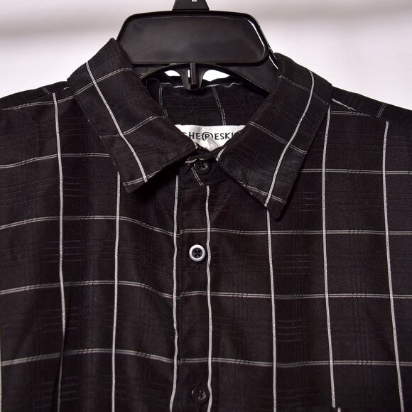 Chereskin Men's Short Sleeve Shirt With Pocket Size Medium - Picture 3 of 8